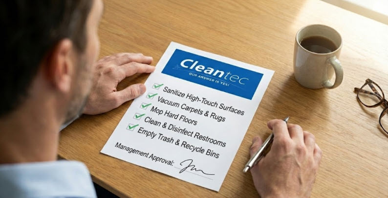 Commercial Cleaning Checklist