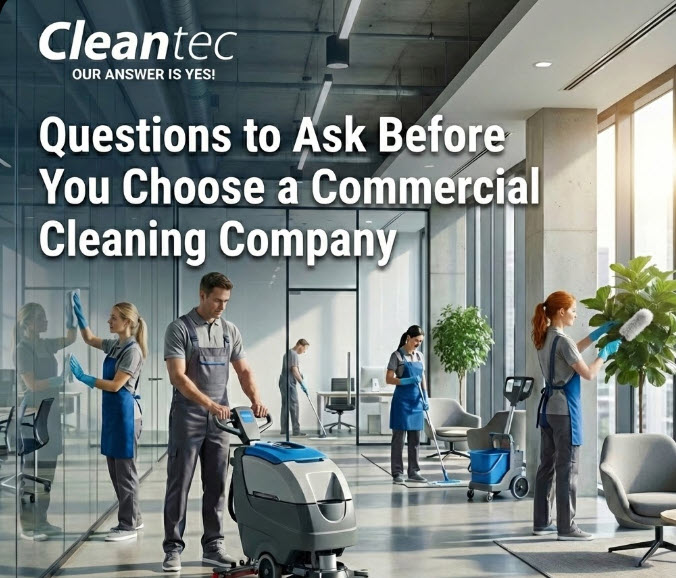 Choosing commercial cleaning company